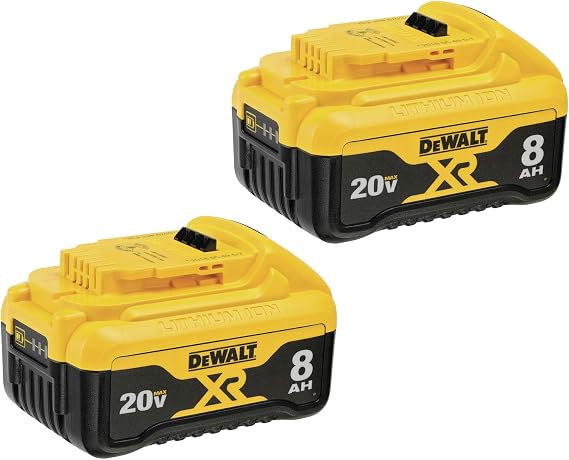 20V MAX XR 8Ah DUAL PACK