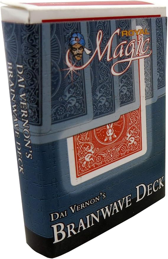 Royal Magic Brainwave Bicycle Backed Mind Reading Card Trick