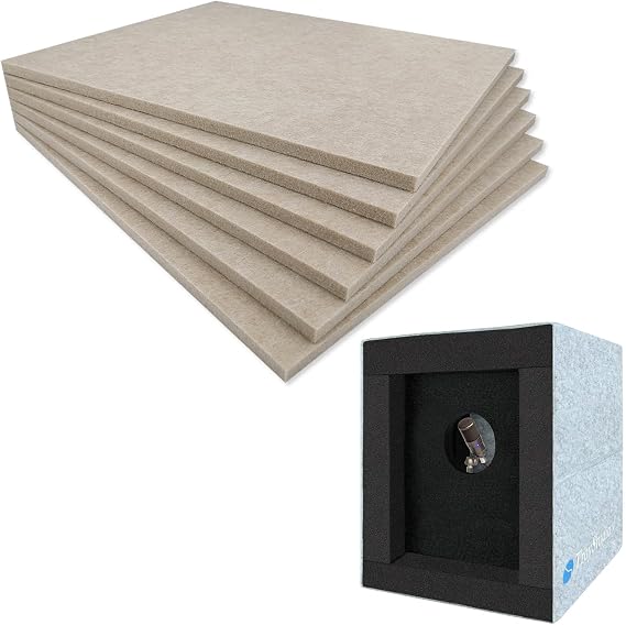 TroyStudio Thickened Acoustic Panels + TroyStudio Enclosed Vocal Booth