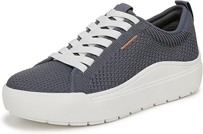 Dr. Scholls Shoes Womens Time Off Knit Lace Up Sneaker