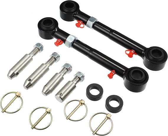 X AUTOHAUX 1 Set 2.5"-6" Adjustable Sway Bar Quick Disconnect End Links for Jeep Wrangler JK JKU 2/4 Door 2007-2018