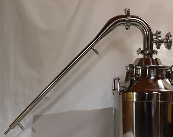 Moonshine Stills 2" Stainless Steel Pot Still Head