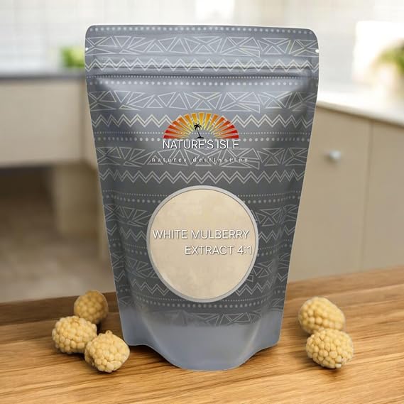 White Mulberry Leaf Extract 4:1 Powder 1 LB or 16 OZ (Silkworm)