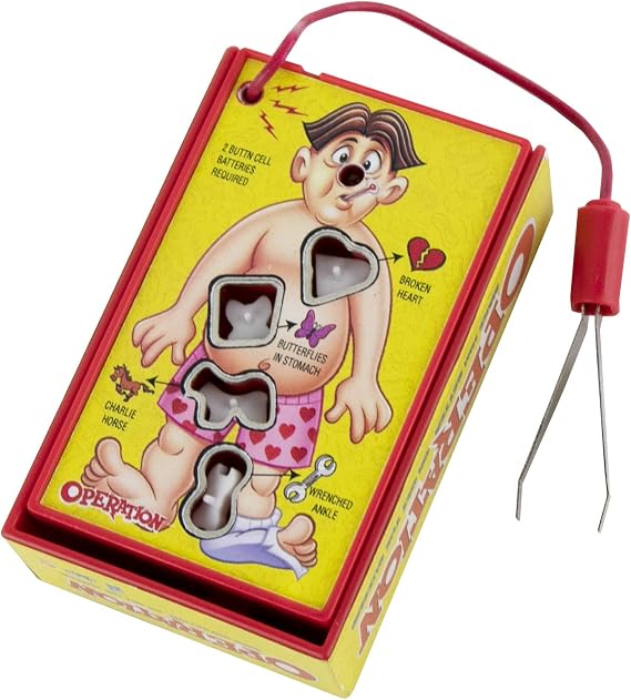 Worlds Smallest Operation Board Game