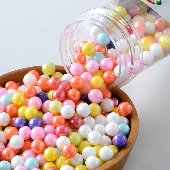 Edible Rainbow Sugar Sprinkles Rainbow Pearl Sprinkle Baking Decorations