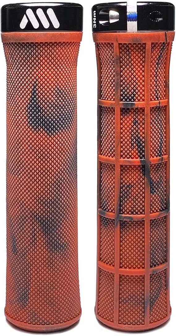 All Mountain Style AMS Berm Grips - Lock-on Tapered Diameter, Comfortable Grips