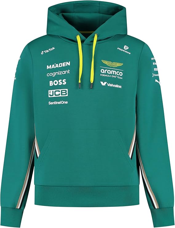 Aston Martin F1 2025 Men's Drivers Hoody Green