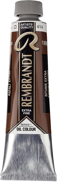 Rembrandt Oil Colour Tube 40 ml Asphaltum 414 (01054142)