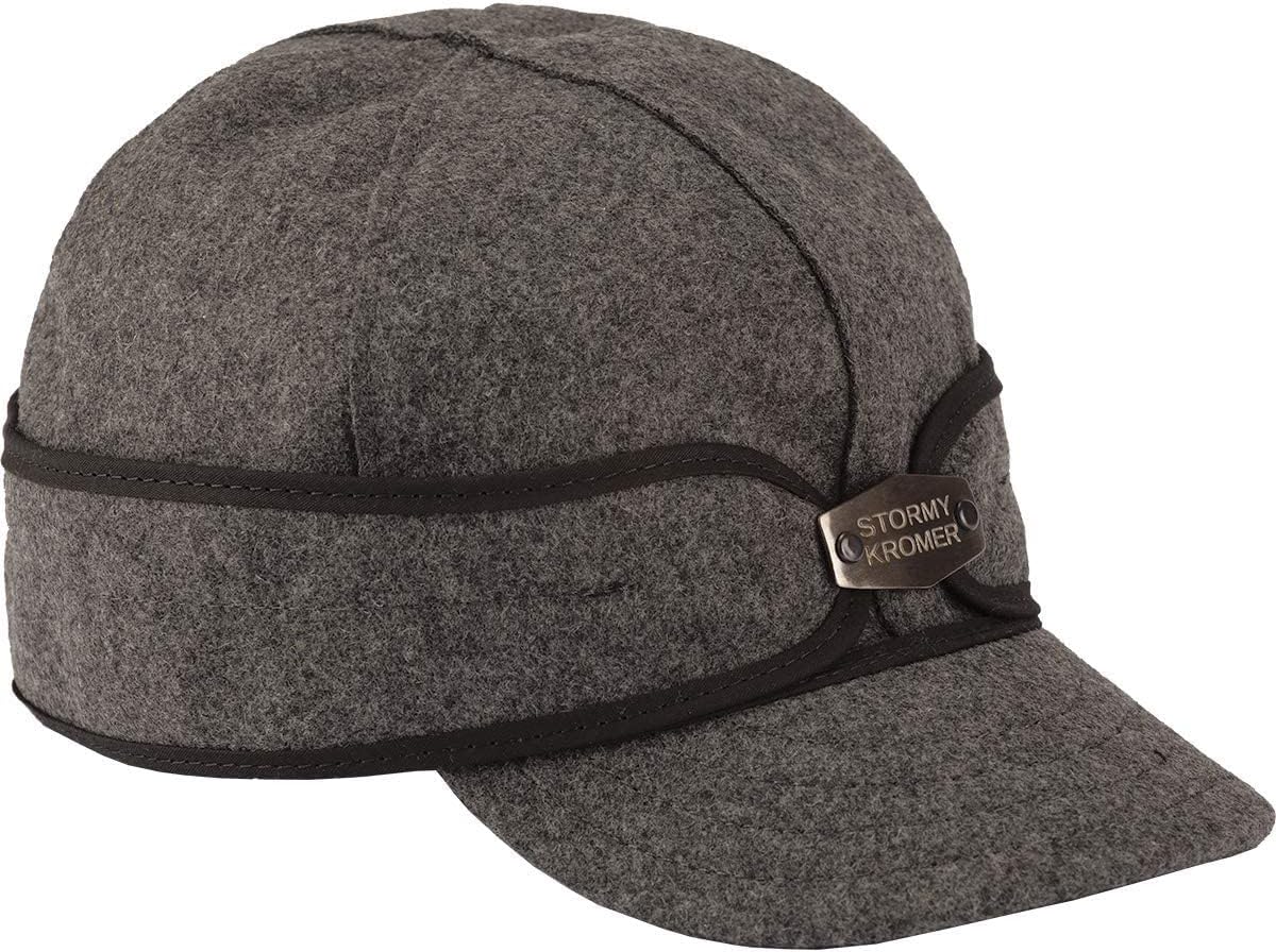 Stormy Kromer Original Cap with Hardware US Size: S Color: Grey