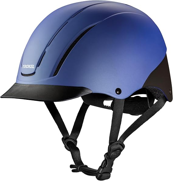 Troxel Spirit Duratec Full Coverage Horse Riding Helmet, Adjustable Fit