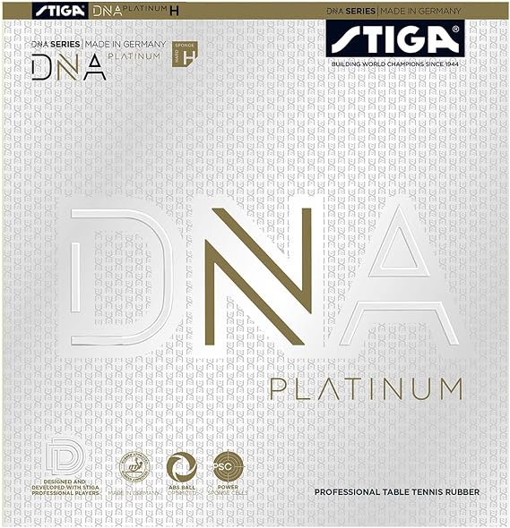 STIGA Table Tennis Rubber Tension-Type Soft DNA Platinum H