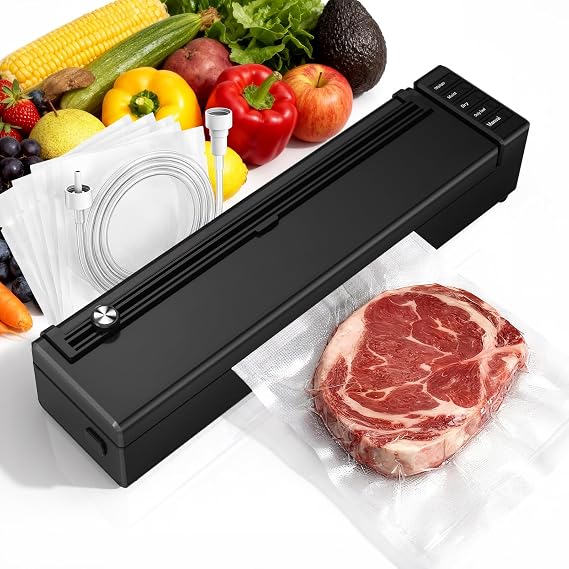 Vacuum Sealer for Food, 60Kpa Food Vacuum Sealer Machine