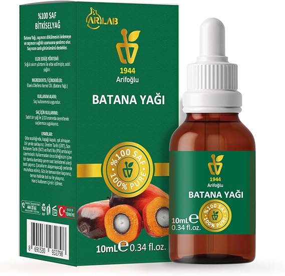Arifoğlu Batana Oil 10ml 100% Pure Pure Batana Oil Arlab