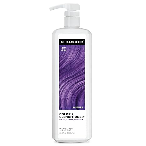 Keracolor Color + Clenditioner, Semi-Permanent Color, 9 Shades