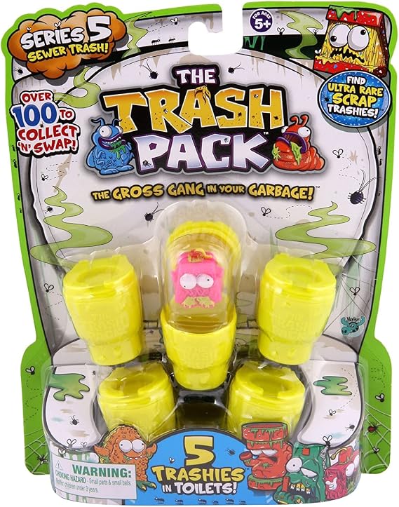 Trash Pack Series #5 Figure, 5-Pack