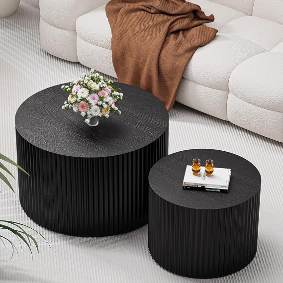 Round Nesting Coffee Table