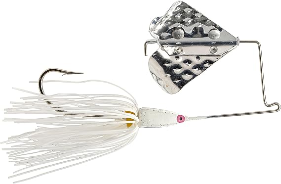 Strike King Strike King Buzz King Buzzbait Fishing Lure, 5/16 oz, Diamond Dust Head