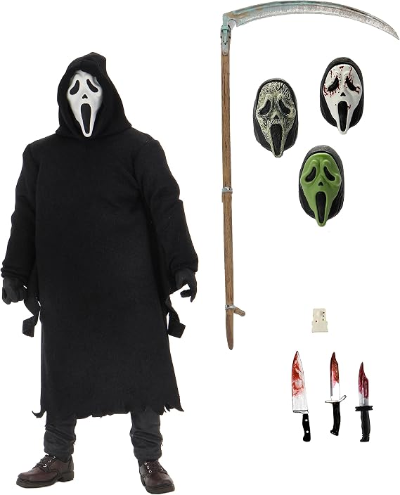 NECA Scream Ultimate Ghost Face 7 Scale Action Figure | Scream 7 Inch Action Figure Ultimate - Ghost Face