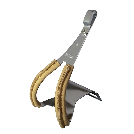 Mks Steel Toe Clips with Leather