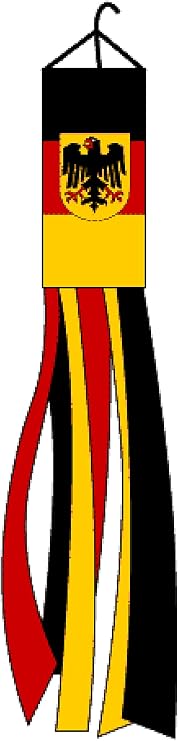 FlagsImp Germany Eagle Super Shiny Poly Windsock