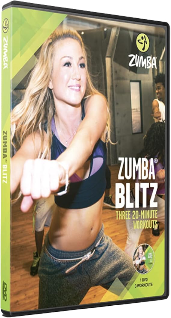 Zumba Blitz Dance Workout DVD, Three 20-Minute Dance Workouts for Cardio Lovers