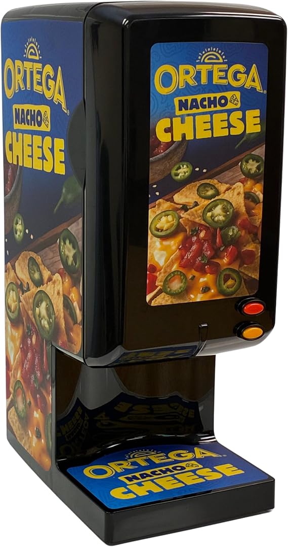 Ortega Programmable Nacho Cheese Dispenser, 2-Button Control