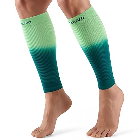 CAMBIVO Calf Compression Sleeves 1 Pair, 20-30 mmHg Graduated Support