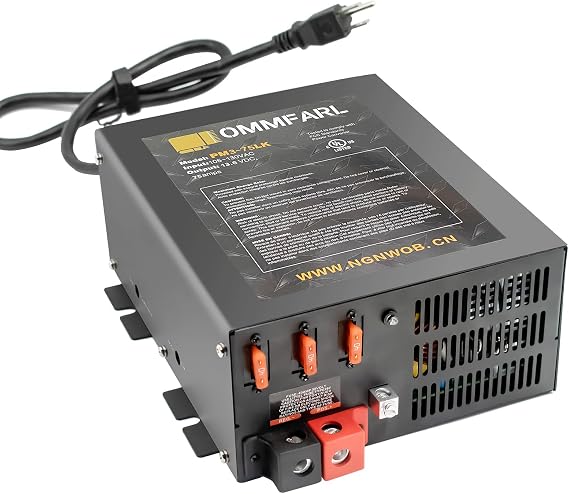 RV Converter | Multiple Capacities | RV Power Converter | RV Battery Charger 75 Amp Power Supply