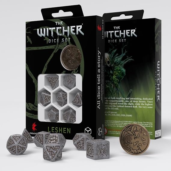 Q Workshop Witcher Dice Set Leshen - The Shapeshifter