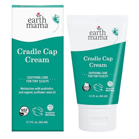 Earth Mama - Cradle Cap Cream - 2 oz