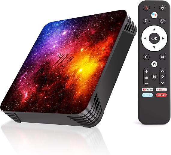 Android TV Box 14.0,4GB+64GB, 8K Video Support,USB 2.0/3.0