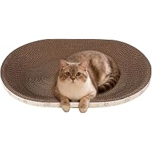 Cat Scratcher Cardboard - Funny Corrugated Furniture Protector,Cat Scratcher Bed Pet Couch | for Small Large Kitten Play Sleep Enrichment Indoor Outdoor Corner Floor Cage