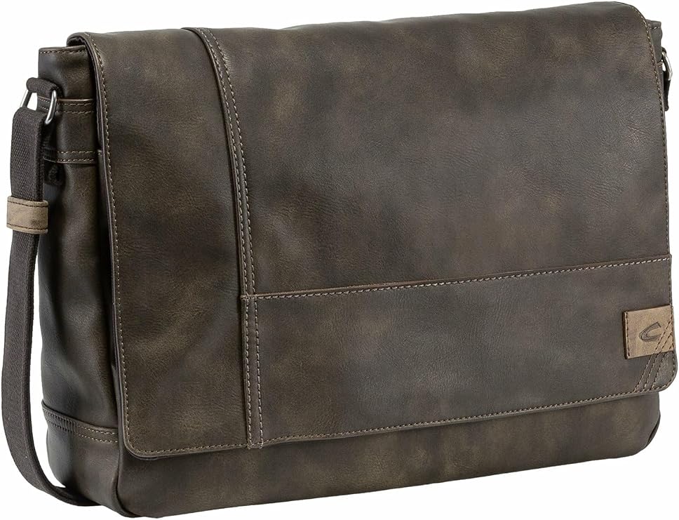 camel active Unisex Laos Luggage- Carry-On Luggage, Brown (Braun), 40, Messenger Bag