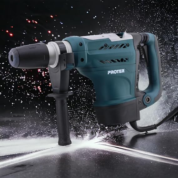 Proter Kırıcı Delici Darbeli Matkap 1400 W Metal Beton Elektropnömatik Delme Kırma Hilti 50 mm