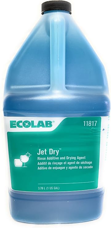 Jet Dry Dish Warewash Rinse Additive Drying Agent 1 Gal