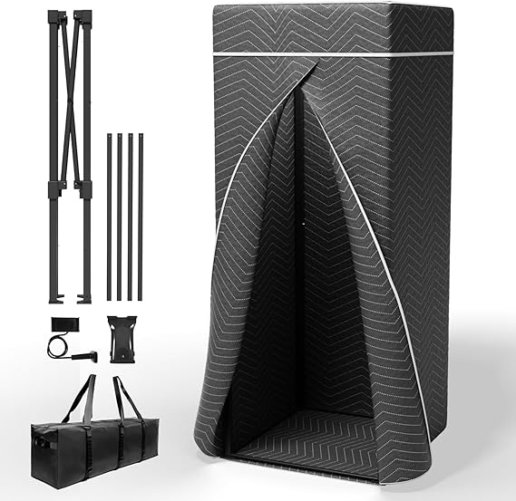 Portable Vocal Booth for Recording, Foldable Recording Booth