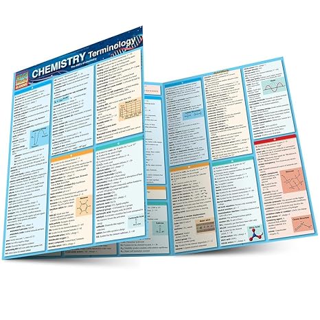 Chemistry Terminology: a QuickStudy Laminated Reference Guide (Quick Study Academic)