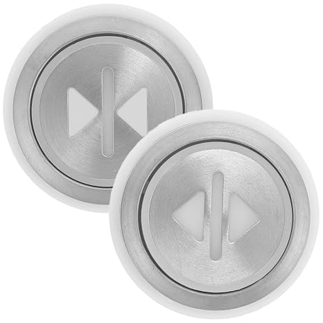 Veemoon 2Pcs Elevator Button Accessories 36Mm Diameter Lift Replacement Push Buttons Open and Close Switches for Elevator Spare Parts