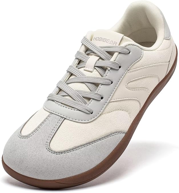 HOBIBEAR Barefoot Shoes Zero Drop Wide Fashion Sneakers for Women Men