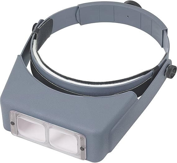 Donegan Optical OptiVISOR AL Headband Magnification Set, Other, Multicoloured, 5.08 x 20.32 x 25.4 cm