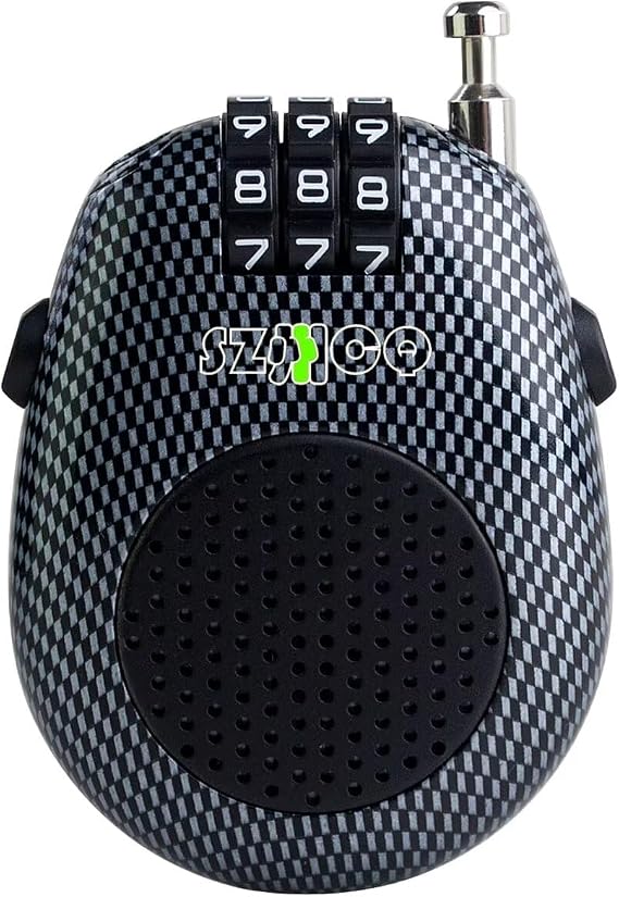 Retractable Cable Combination Lock 27 Inch Security Password Lock Steel ABS Padlock for Luggage Travel,Snowboard,Bike,Stroller and Suitcases and Helmet