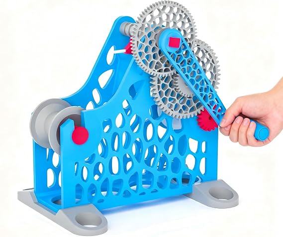 Detachable Manual Spool Winder, Smooth Rotation, 3D Filament Spool Winding Machine, for Wires Weighing Up to 2.2lbs, for Universal Wire, 3D Printing Enthusiasts