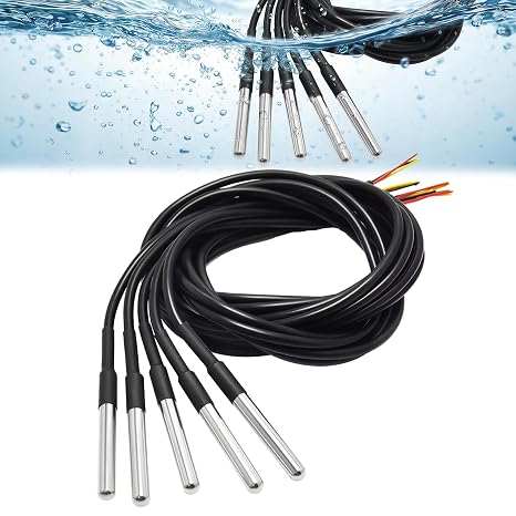 Temperature Sensor Waterproof Temperature Sensor - 5 m Cable Temperature