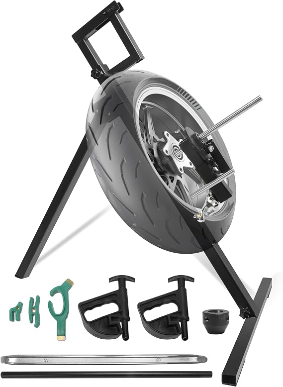 Street Bike Tire Changer Kit, Portable Tire Changer with Duck Head