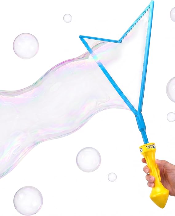 Uncle Bubble Giant Bubble Wand Sword, 2-Pack with Solution for Kids