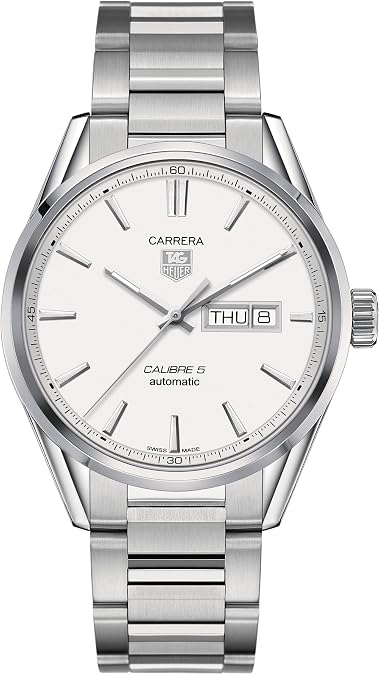 Tag Heuer Carrera Automatic Silver Dial Men's Watch WAR201BBA0723