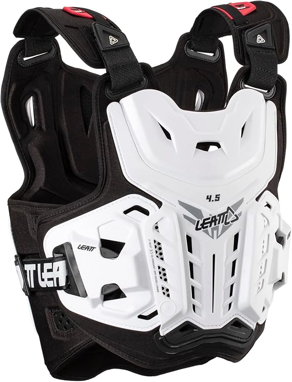 Leatt Brace Chest Protector 4.5 Adult (White - XX-Large)