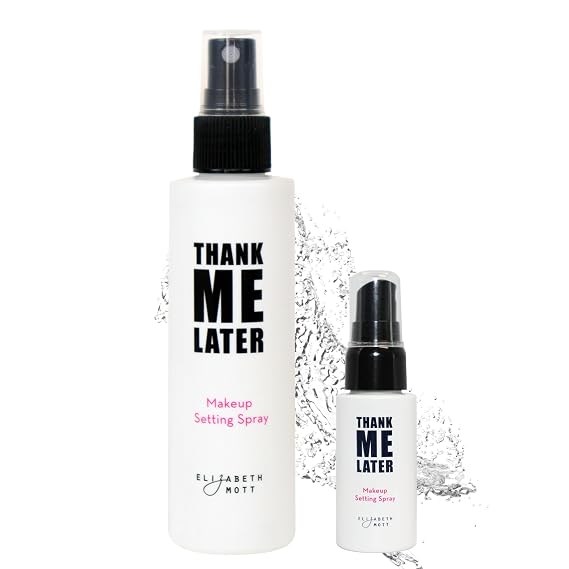 Elizabeth Mott Thank Me Later Dewy Setting Spray (95ml) & Elizabeth Mott Thank Me Later Dewy Setting Spray (30ml)