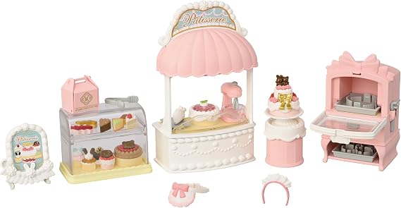 Calico Critters - Village Cake Shop Starter Set for Red Roof Cozy Cottage