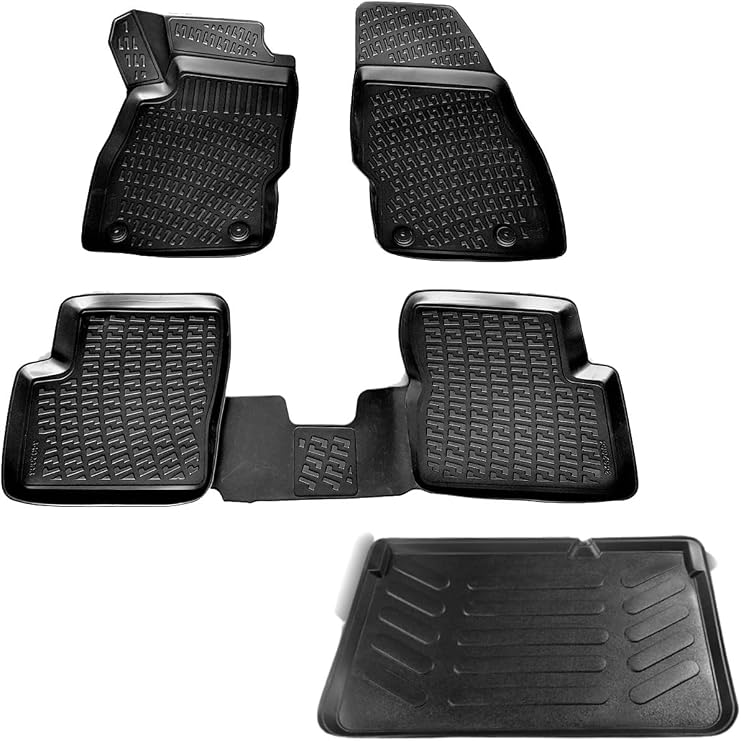 Opel Corsa D 3d Havuzlu Paspas + 3d Bagaj Havuzu 2007-2014 Arası Marka crssbag134 ile uyumlu